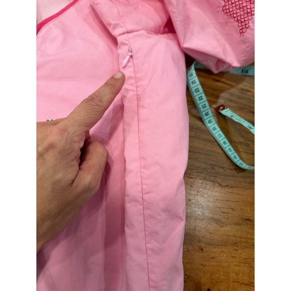 Hyacinth House Pink Embroidered Boho Glam Mini Dress M NWOT - Picture 13 of 16